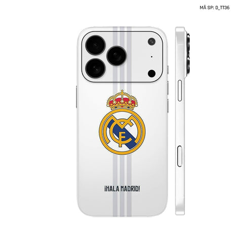 Dán Skin IPhone 17 Series Hình Real Madrid | D_TT36