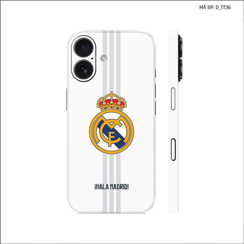 Dán Skin IPhone 17 Series Hình Real Madrid | D_TT36