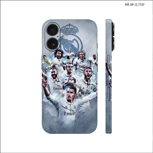 Dán Skin IPhone 17 Series Hình Real Madrid | D_TT37