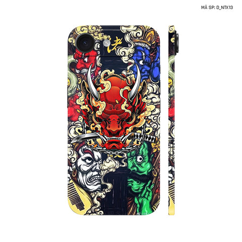 Dán Skin IPhone 17 Series Hình Nghệ Thuật Xăm Rồng | D_NTX13