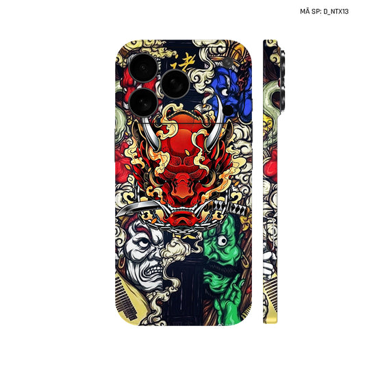 Dán Skin IPhone 17 Series Hình Nghệ Thuật Xăm Rồng | D_NTX13