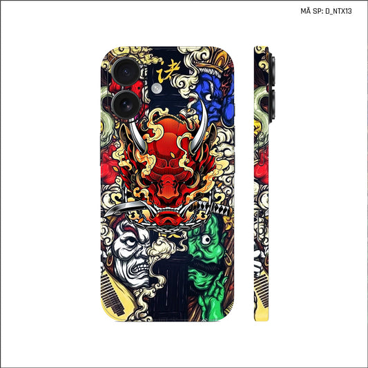 Dán Skin IPhone 17 Series Hình Nghệ Thuật Xăm Rồng | D_NTX13