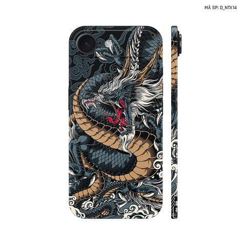 Dán Skin IPhone 17 Series Hình Nghệ Thuật Xăm Rồng | D_NTX14