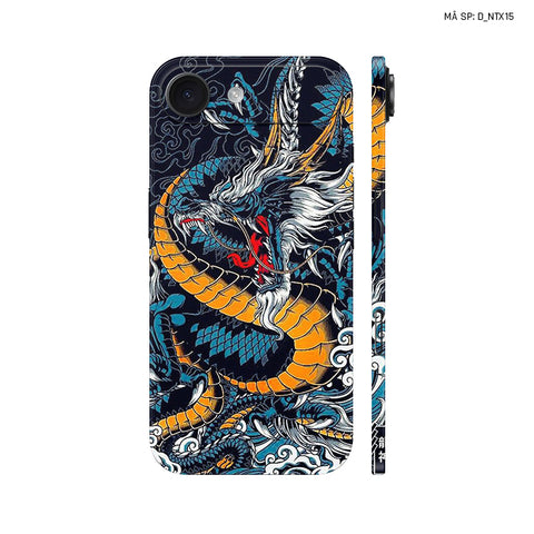 Dán Skin IPhone 17 Series Hình Nghệ Thuật Xăm Rồng | D_NTX15