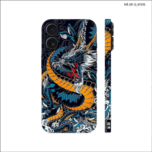 Dán Skin IPhone 17 Series Hình Nghệ Thuật Xăm Rồng | D_NTX15