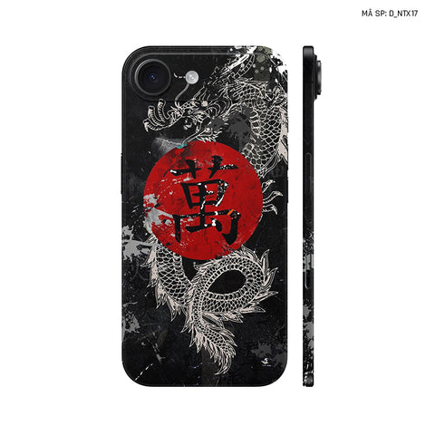 Dán Skin IPhone 17 Series Hình Nghệ Thuật Xăm Rồng | D_NTX17