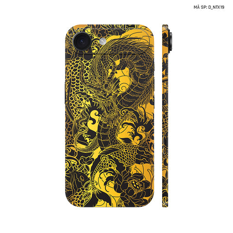 Dán Skin IPhone 17 Series Hình Nghệ Thuật Xăm Rồng | D_NTX19