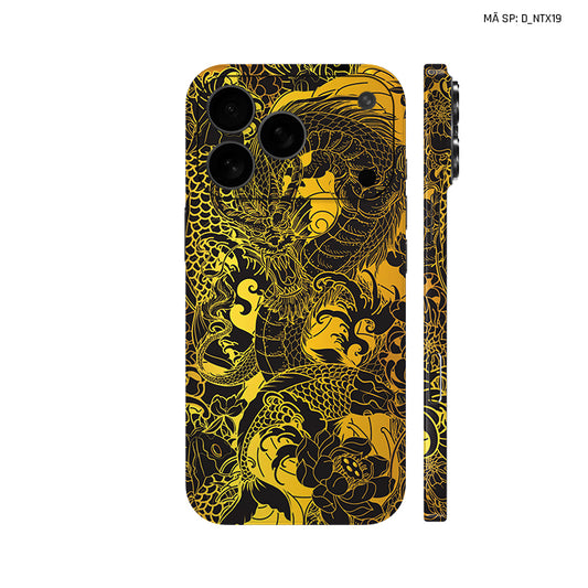 Dán Skin IPhone 17 Series Hình Nghệ Thuật Xăm Rồng | D_NTX19