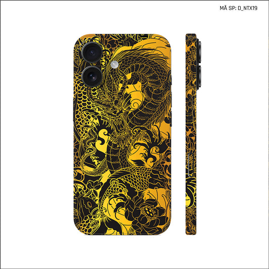 Dán Skin IPhone 17 Series Hình Nghệ Thuật Xăm Rồng | D_NTX19