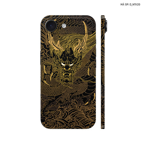 Dán Skin IPhone 17 Series Hình Nghệ Thuật Xăm Rồng | D_NTX20