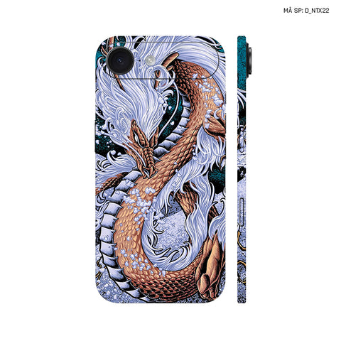Dán Skin IPhone 17 Series Hình Nghệ Thuật Xăm Rồng | D_NTX22
