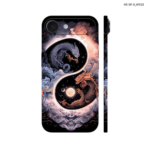 Dán Skin IPhone 17 Series Hình Nghệ Thuật Xăm Rồng | D_NTX23