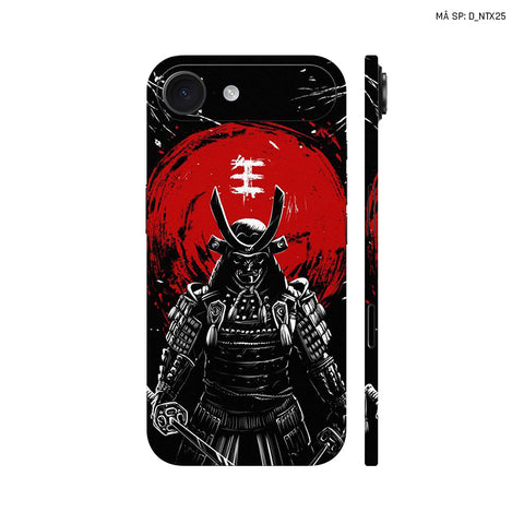 Dán Skin IPhone 17 Series Hình Nghệ Thuật Xăm Satan Samurai | D_NTX25