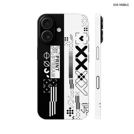 Dán Skin IPhone 17 Series Hình SVG MOBILE 02