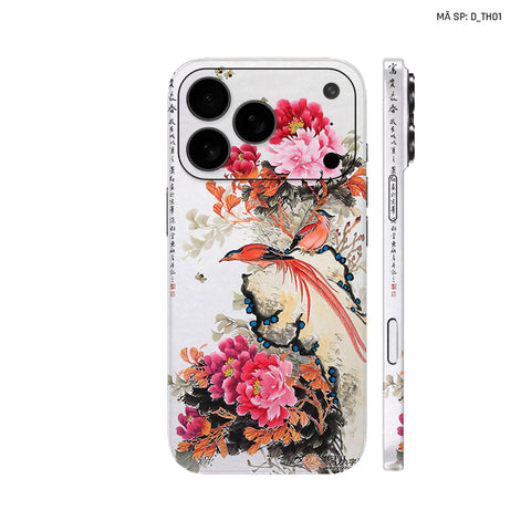 Dán Skin IPhone 17 Series Hình Thư Pháp | D_TH01