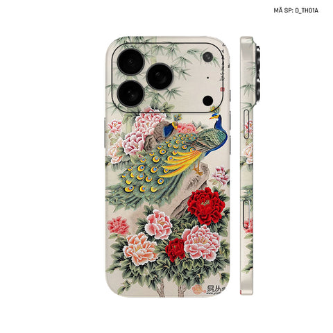 Dán Skin IPhone 17 Series Hình Thư Pháp | D_TH01A