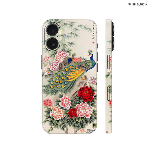 Dán Skin IPhone 17 Series Hình Thư Pháp | D_TH01A