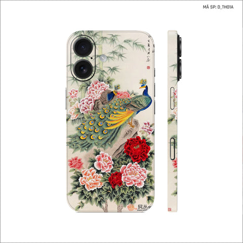 Dán Skin IPhone 17 Series Hình Thư Pháp | D_TH01A