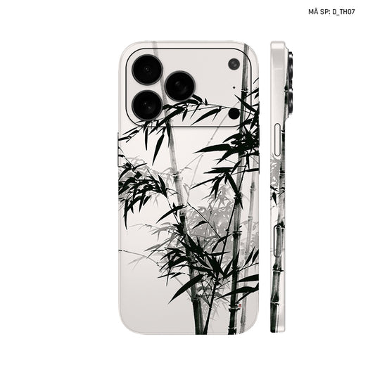 Dán Skin IPhone 17 Series Hình Thư Pháp | D_TH07