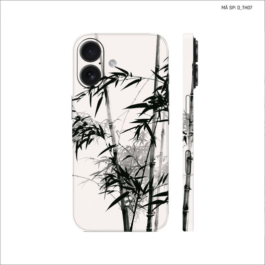Dán Skin IPhone 17 Series Hình Thư Pháp | D_TH07