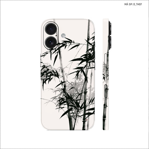 Dán Skin IPhone 17 Series Hình Thư Pháp | D_TH07