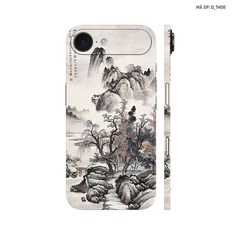 Dán Skin IPhone 17 Series Hình Thư Pháp | D_TH08