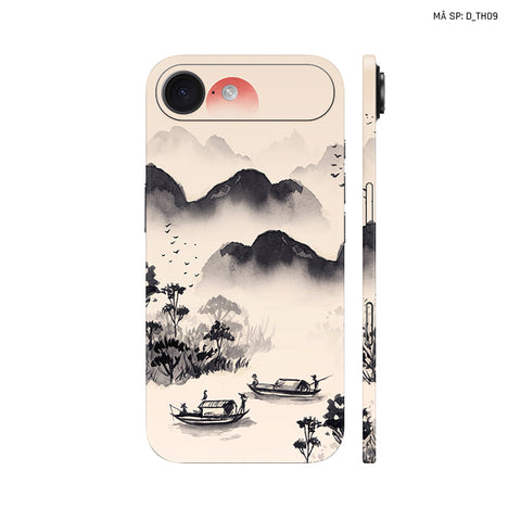 Dán Skin IPhone 17 Series Hình Thư Pháp | D_TH09