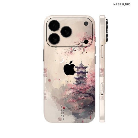 Dán Skin IPhone 17 Series Hình Thư Pháp | D_TH10