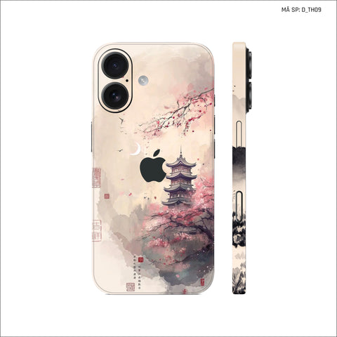 Dán Skin IPhone 17 Series Hình Thư Pháp | D_TH10