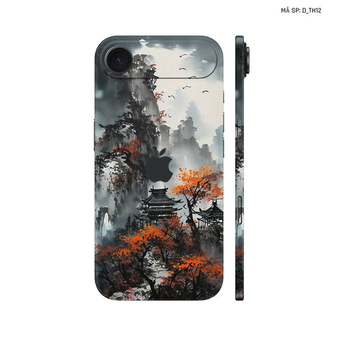 Dán Skin IPhone 17 Series Hình Thư Pháp | D_TH12