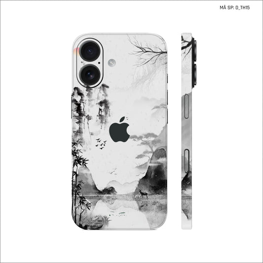 Dán Skin IPhone 17 Series Hình Thư Pháp | D_TH15
