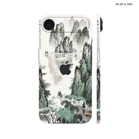 Dán Skin IPhone 17 Series Hình Thư Pháp | D_TH16
