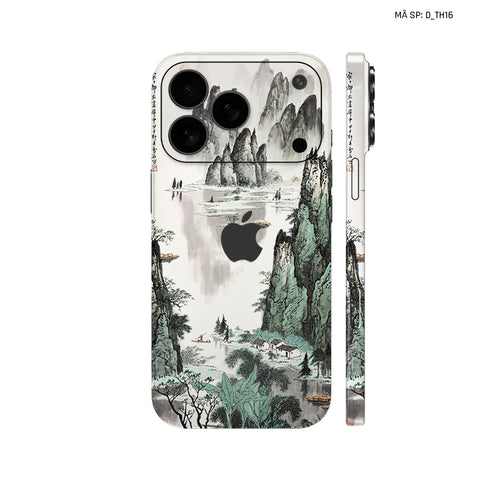 Dán Skin IPhone 17 Series Hình Thư Pháp | D_TH16