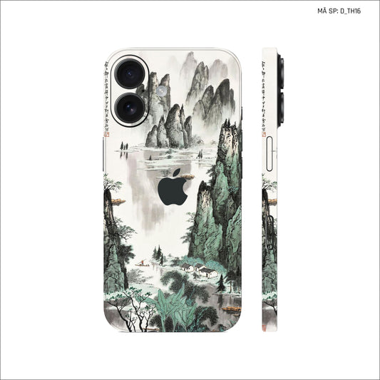 Dán Skin IPhone 17 Series Hình Thư Pháp | D_TH16
