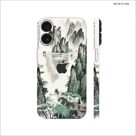 Dán Skin IPhone 17 Series Hình Thư Pháp | D_TH16