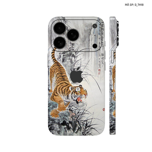 Dán Skin IPhone 17 Series Hình Thư Pháp | D_TH18