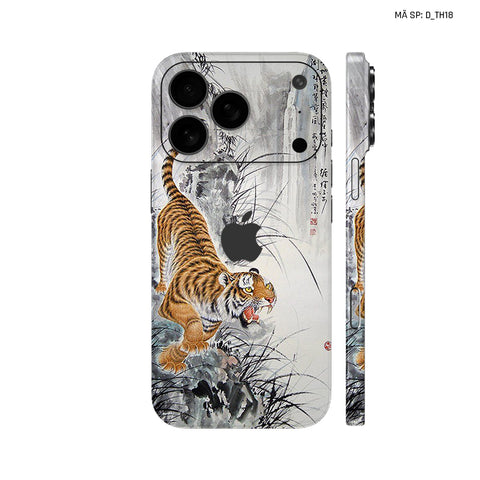 Dán Skin IPhone 17 Series Hình Thư Pháp | D_TH18