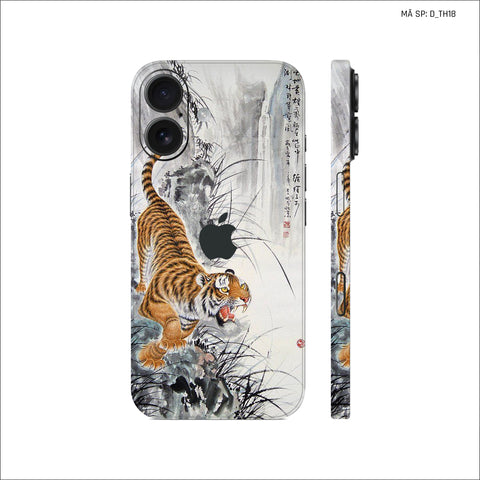 Dán Skin IPhone 17 Series Hình Thư Pháp | D_TH18