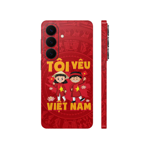 Dán Skin Galaxy S26 Series Hình Tôi Yêu Việt Nam