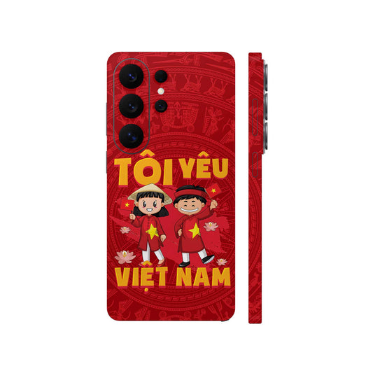 Dán Skin Galaxy S26 Series Hình Tôi Yêu Việt Nam