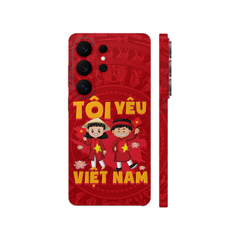 Dán Skin Galaxy S26 Series Hình Tôi Yêu Việt Nam