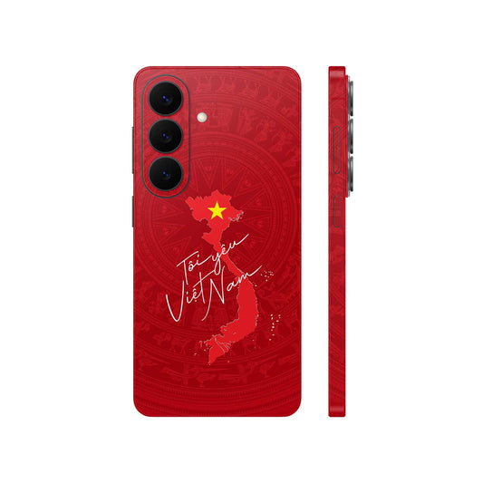 Dán Skin Galaxy S26 Series Hình Bản Đồ Tôi Yêu Việt Nam