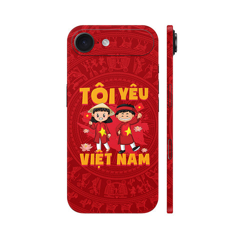 Dán Skin IPhone 17 Series Hình Tôi Yêu Việt Nam