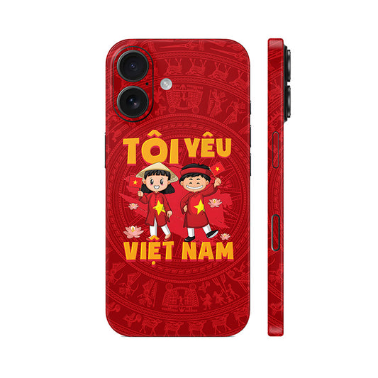 Dán Skin IPhone 17 Series Hình Tôi Yêu Việt Nam