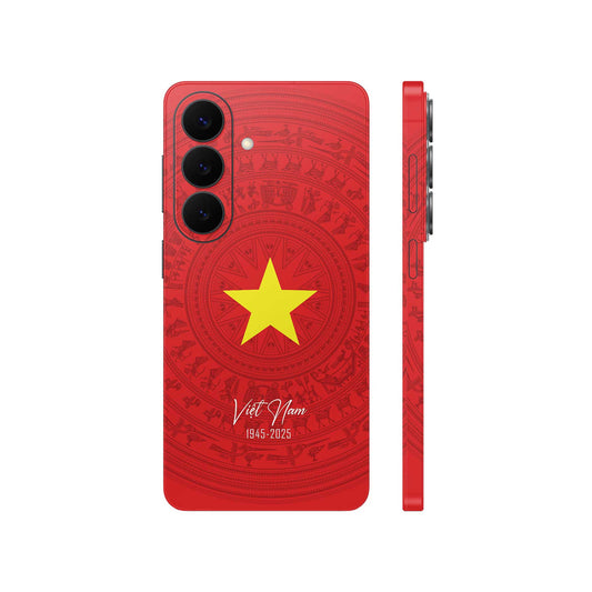 Dán Skin Galaxy S26 Series Hình Trống Đồng Sao Vàng