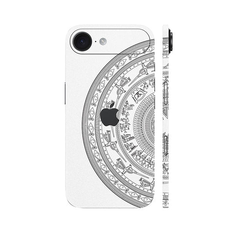 Dán Skin IPhone 17 Series Hình Trống Đồng Trắng