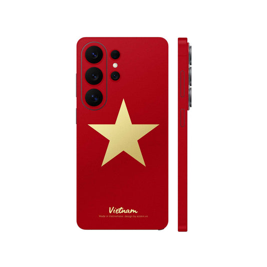Dán Skin Galaxy S26 Series Hình Việt Nam Sao Vàng