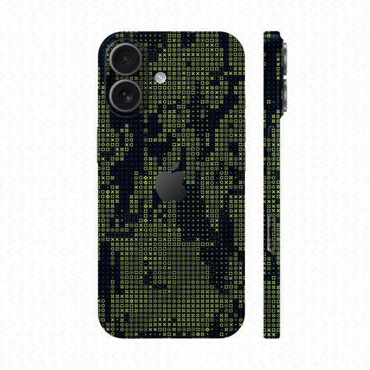 Dán Skin IPhone 17 Vân Nổi NEON MONO | UVPT32