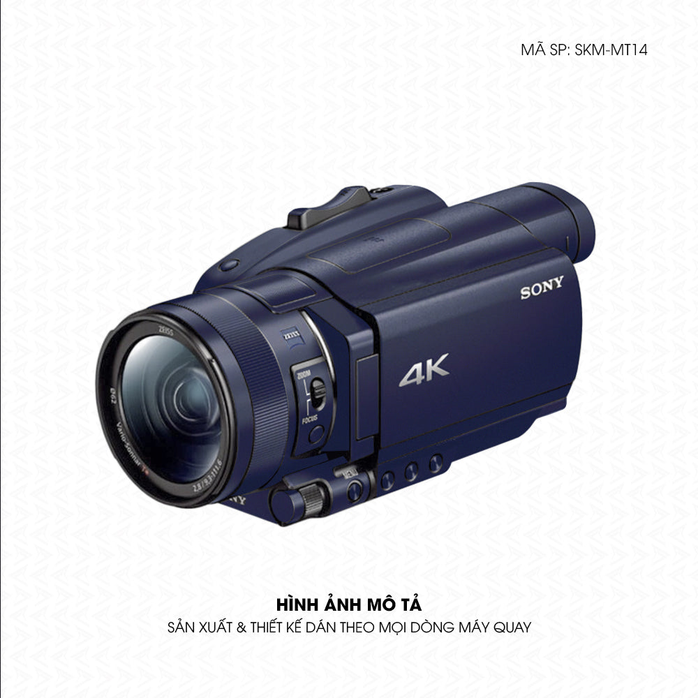 Dán Skin Máy Quay Phim Đổi Màu Xanh Navy | SKM-MT14