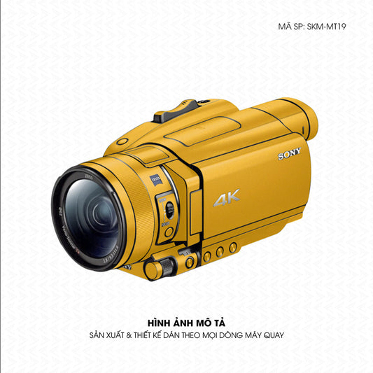 Dán Skin Máy Quay Phim Đổi Màu Vàng | SKM-MT19